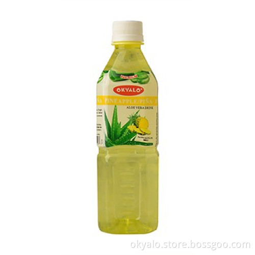 2017 Premium Okyalo Pineapple Aloe Vera Pulp Drink in 500ml, Okeyfood